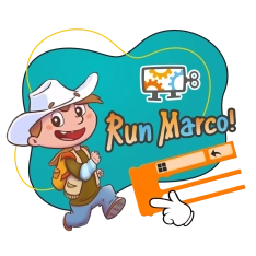 Квест – кодинг Run Marco! Учимся думать, как разработчик - КИБЕРшкола программирования для детей, компьютерные курсы для школьников, начинающих и подростков - KIBERone г. {city_im}