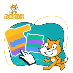 Scratch. Продвинутый уровень – создаём игры, как маленькие разработчики! - КИБЕРшкола программирования для детей, компьютерные курсы для школьников, начинающих и подростков - KIBERone г. {city_im}